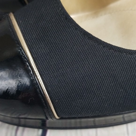 Black and gold heels - Picture 3 of 5